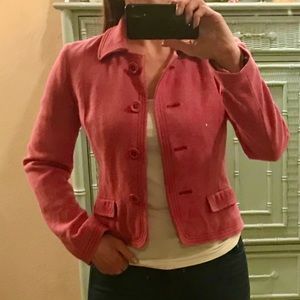 Pink GAP wool jacket, sz Small.